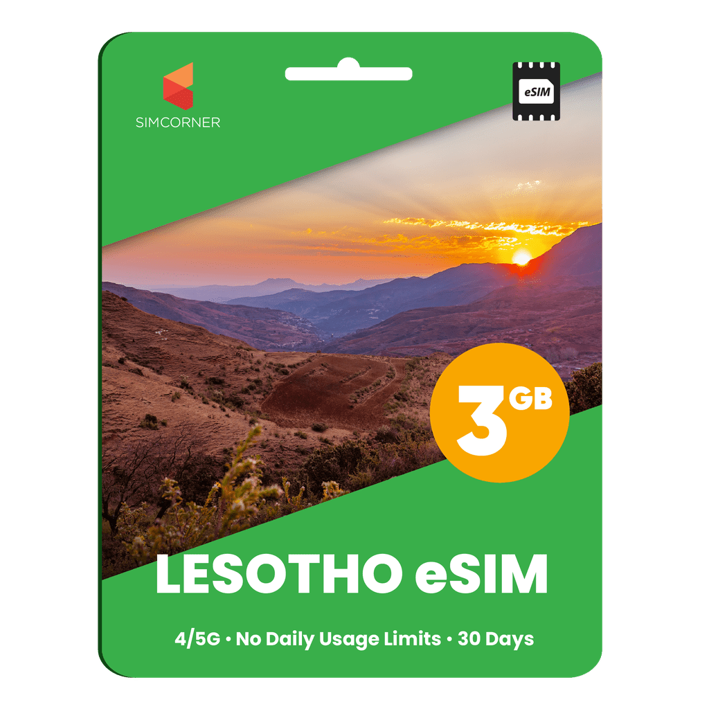 Lesotho Data eSIM - SimCorner
