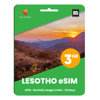 Thumbnail for Lesotho Data eSIM - SimCorner