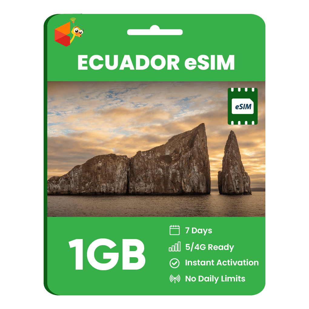 Ecuador Data eSIM - SimCorner