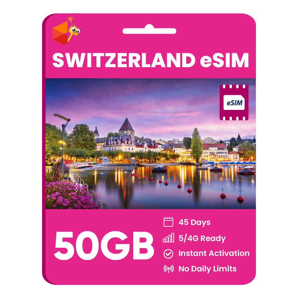 Switzerland Data eSIM - SimCorner