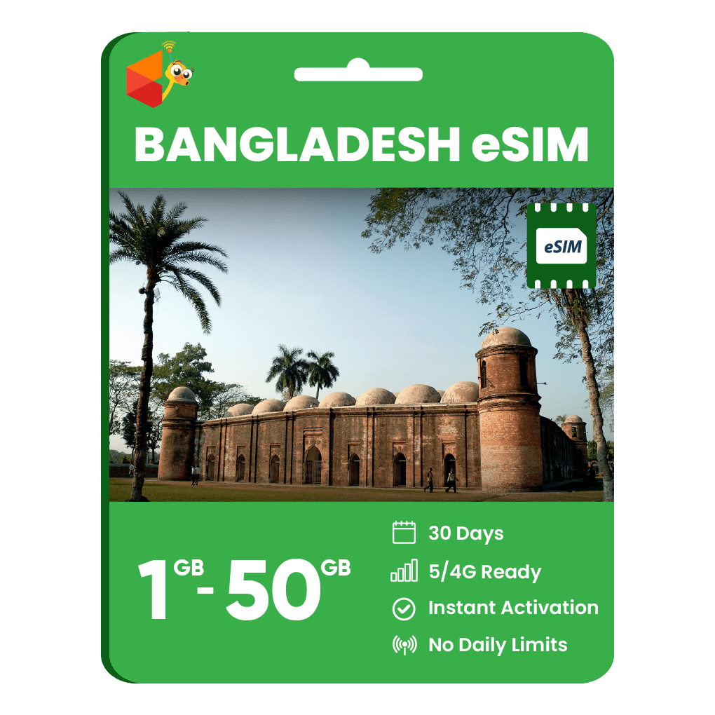Bangladesh Data eSIM - SimCorner