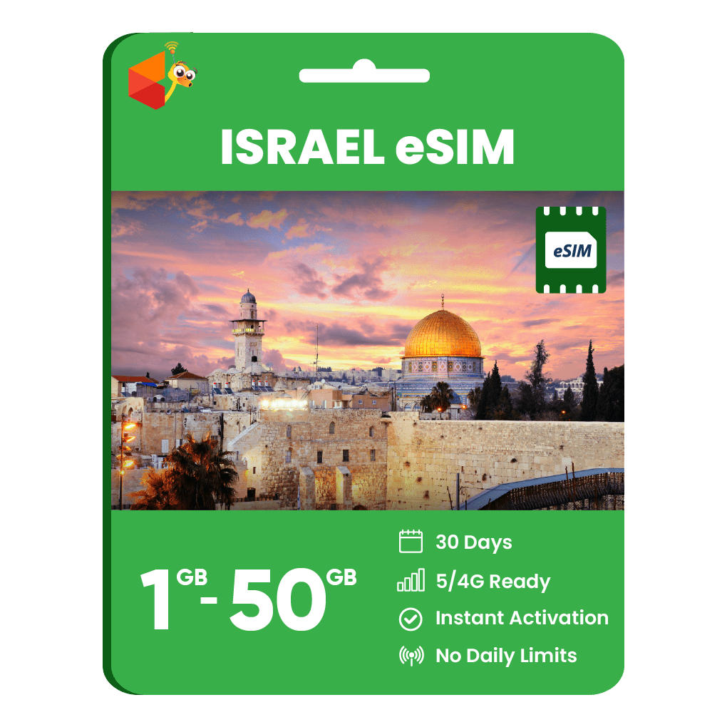 Israel Data eSIM - SimCorner