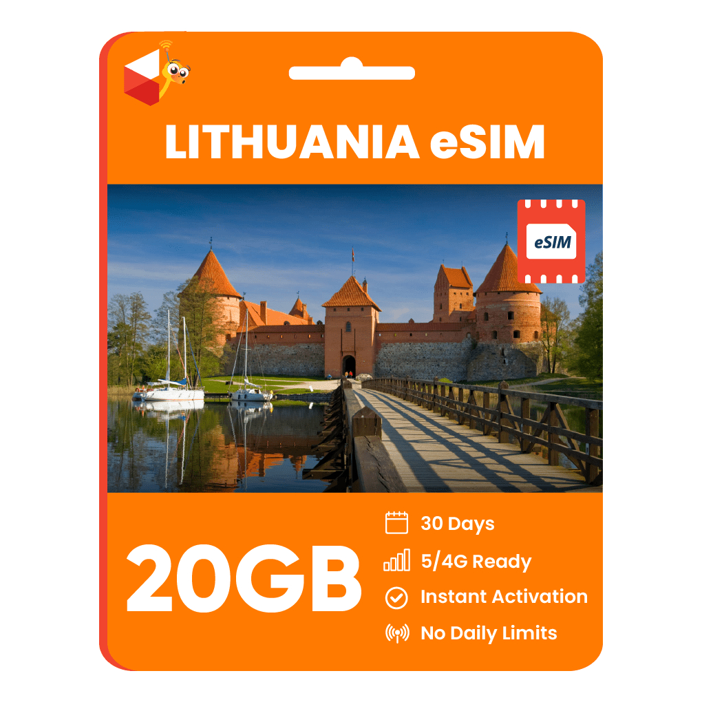 Lithuania Data eSIM - SimCorner