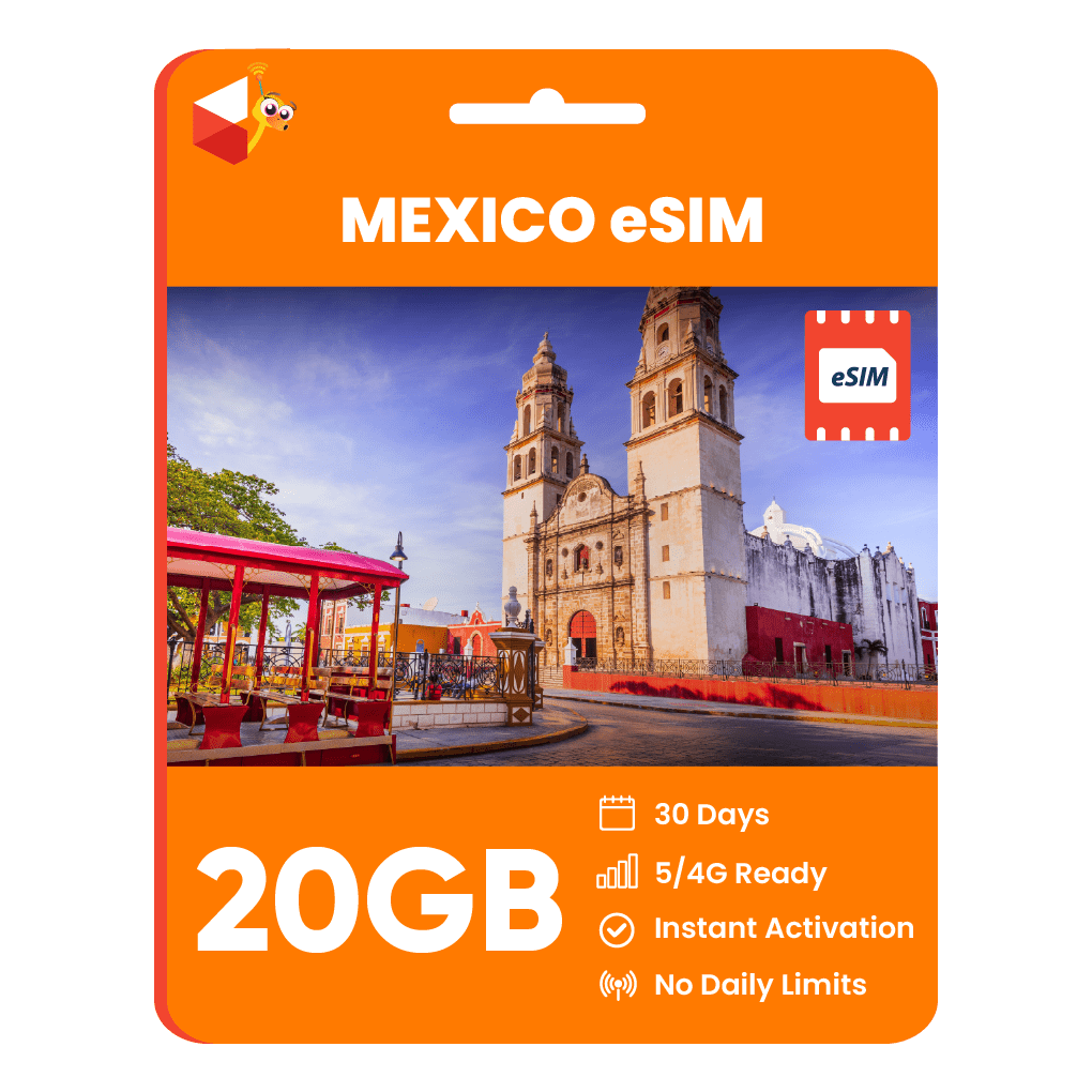 Mexico Data eSIM - SimCorner