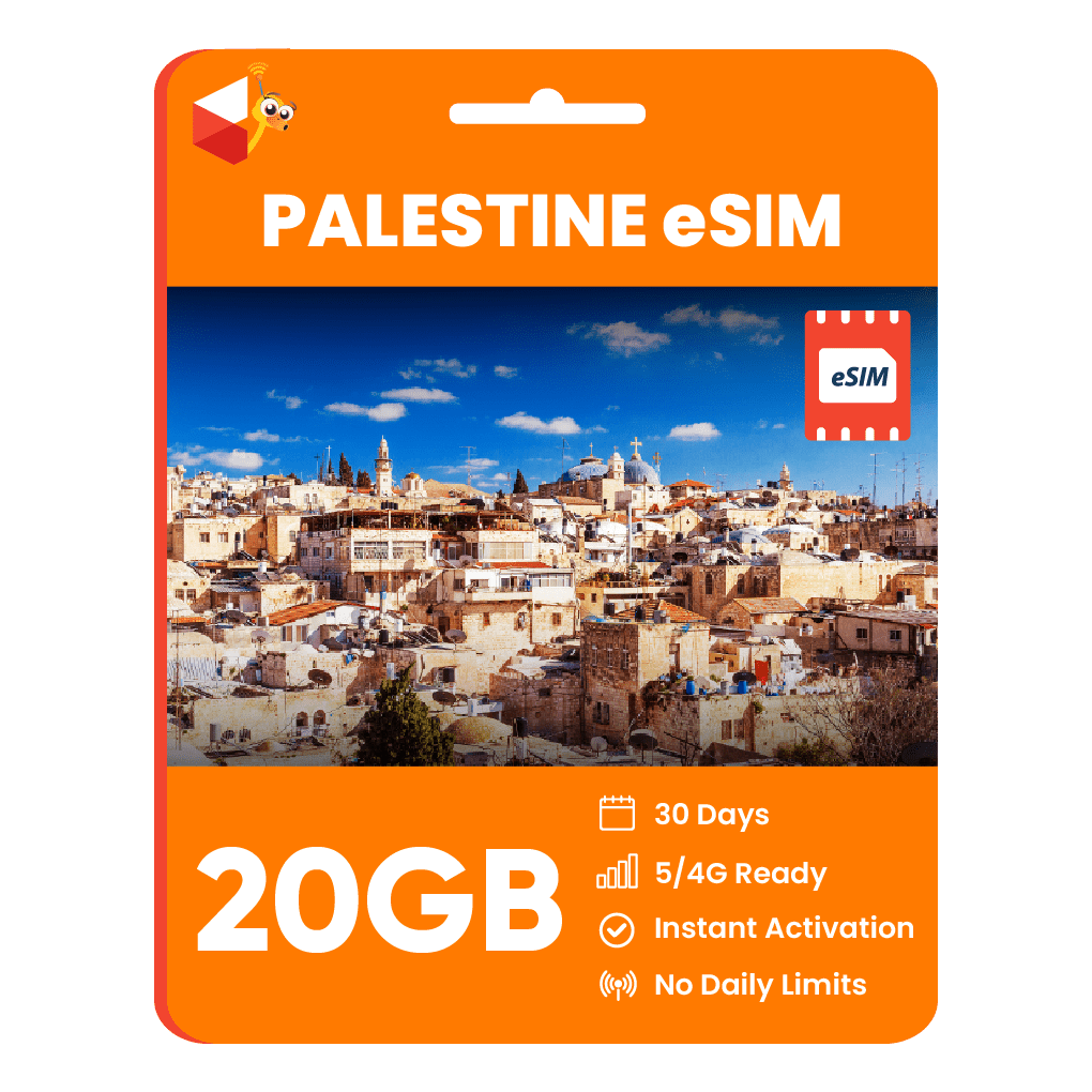 Palestine Data eSIM - SimCorner
