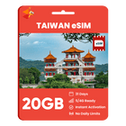 [eSIM] Taiwan Data eSIM (20GB - 31 Days)