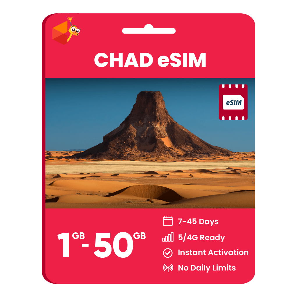 Chad Data eSIM - SimCorner