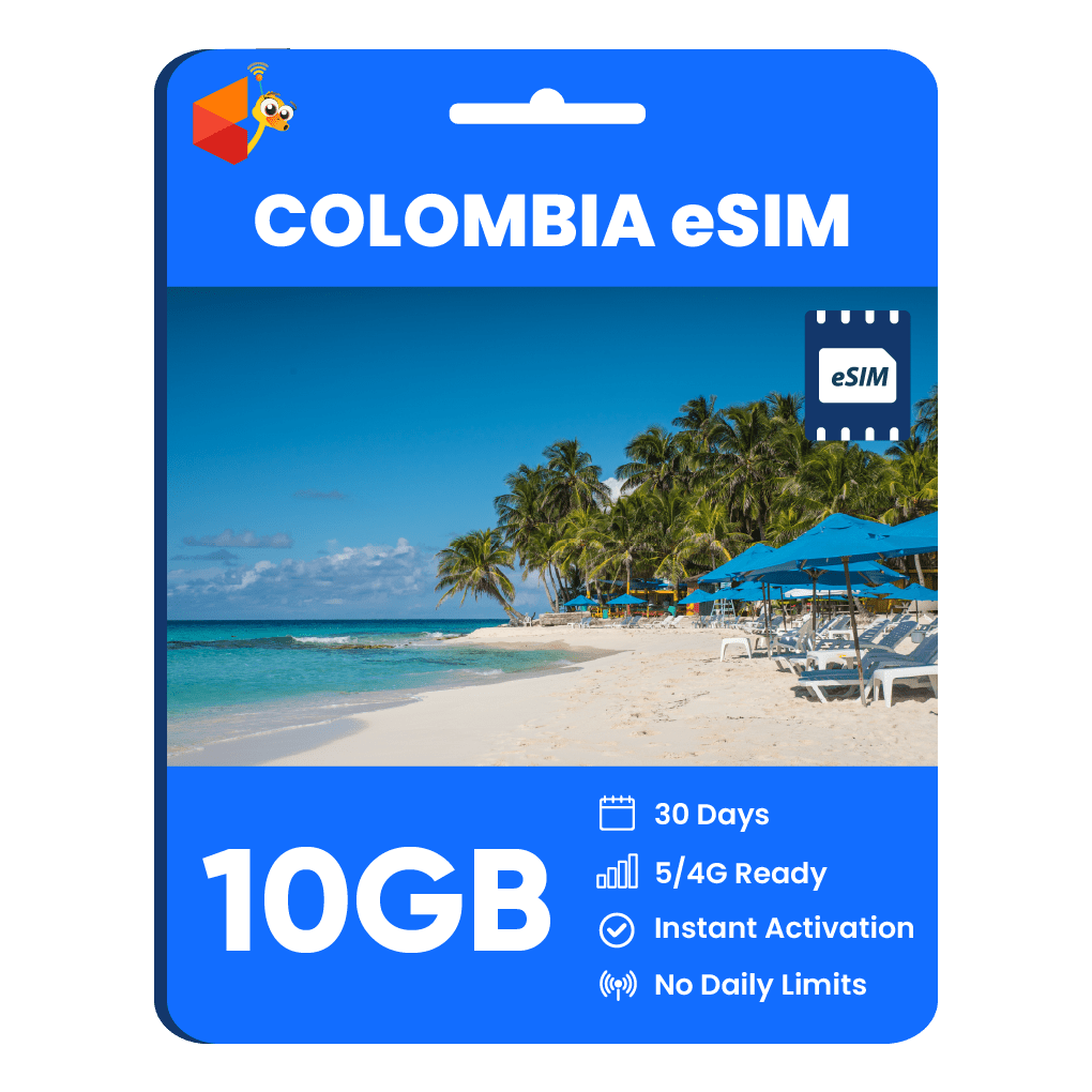 Colombia Data eSIM - SimCorner