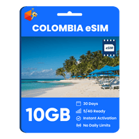 Thumbnail for Colombia Data eSIM - SimCorner