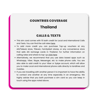 Thumbnail for Thailand Sim Card - 35GB (AIS) - SimCorner