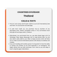Thumbnail for Thailand Travel Sim Card - 15GB (AIS) - SimCorner
