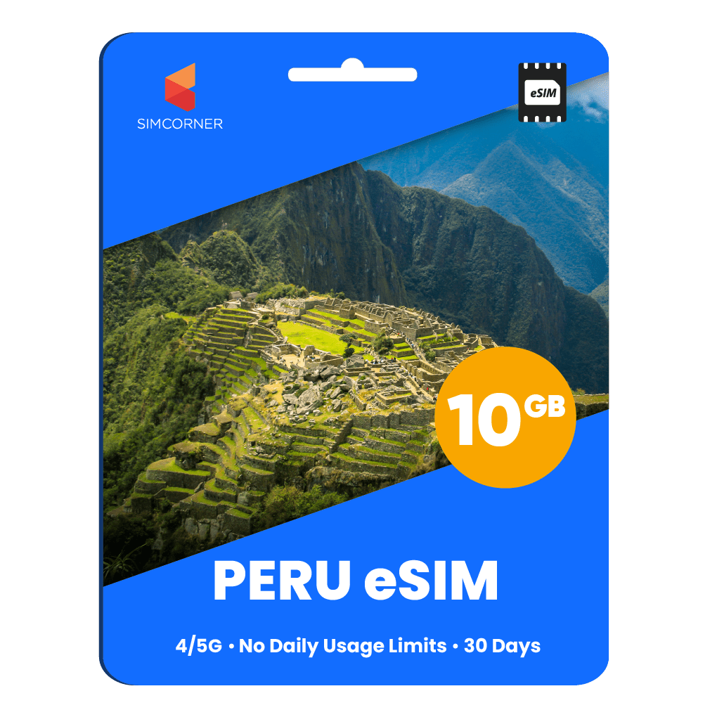 Peru Data eSIM - SimCorner