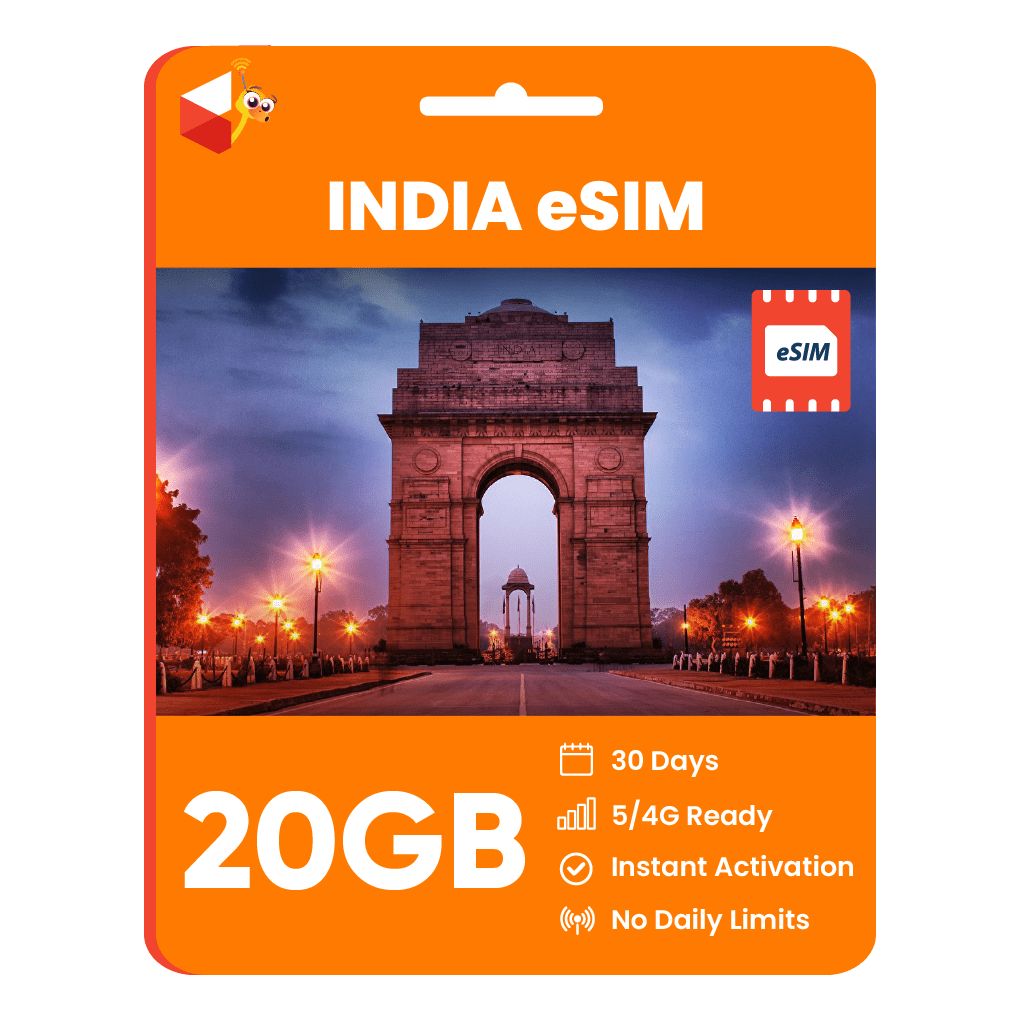 India Data eSIM - SimCorner