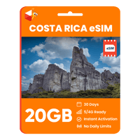 Thumbnail for Costa Rica Data eSIM - SimCorner