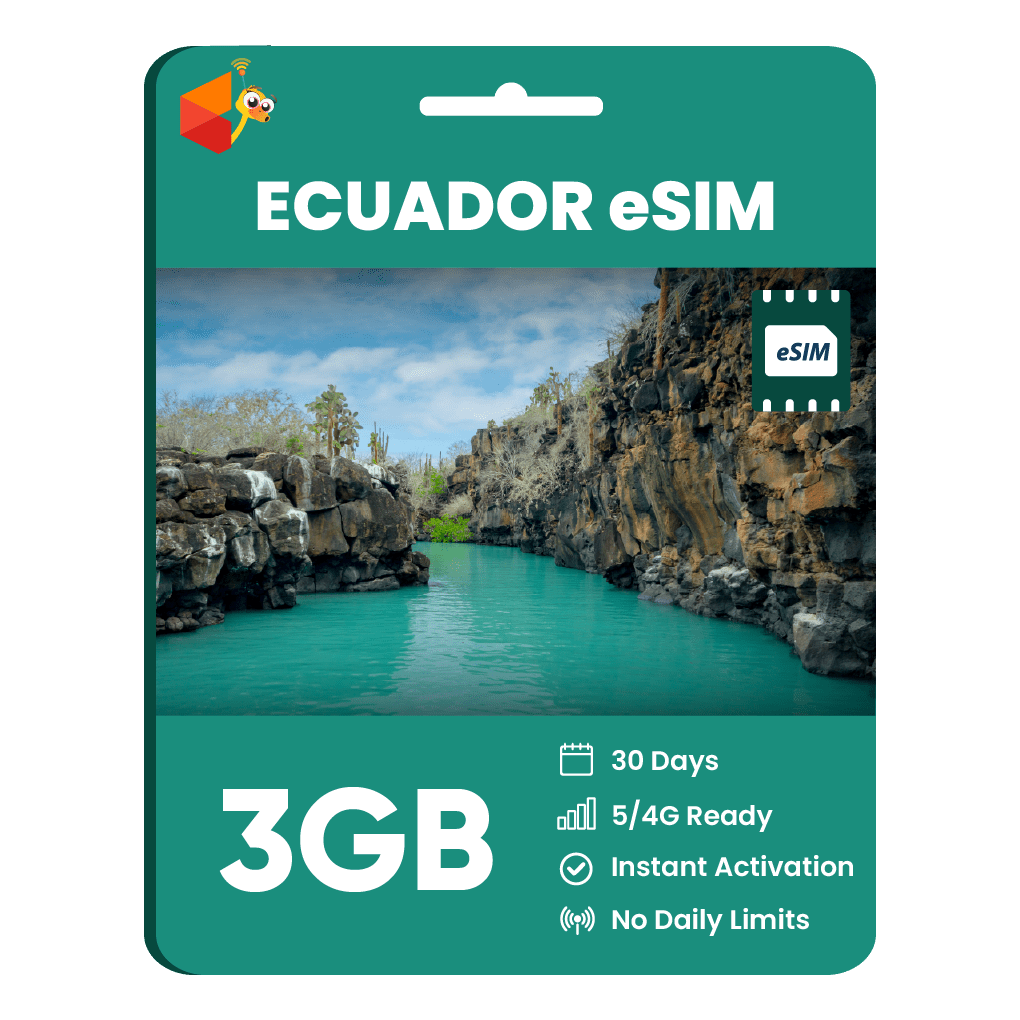 Ecuador Data eSIM - SimCorner
