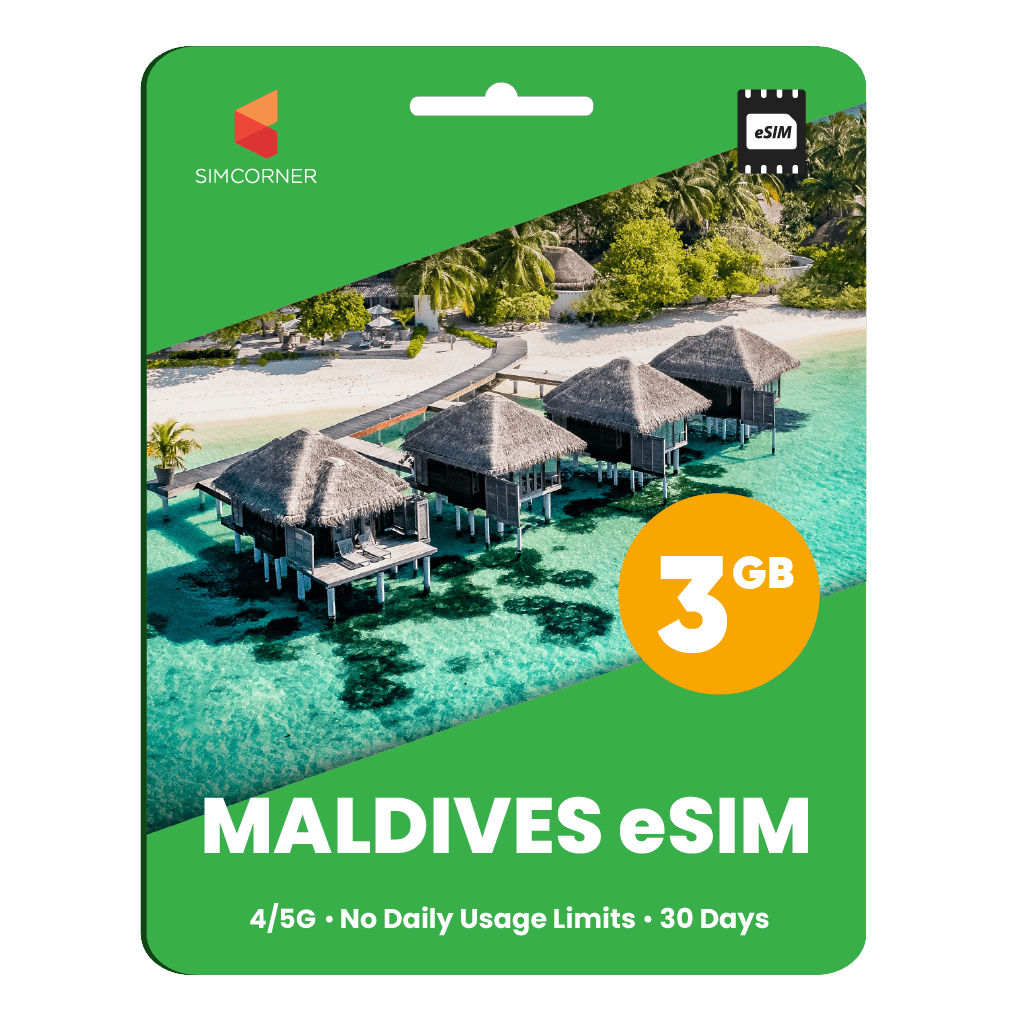 Maldives Data eSIM - SimCorner