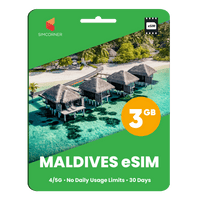 Thumbnail for Maldives Data eSIM - SimCorner