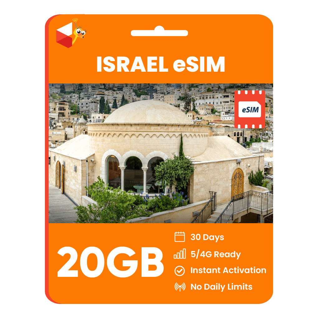 Israel Data eSIM - SimCorner