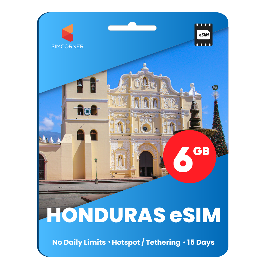 [eSIM] Honduras Data eSIM (6GB - 15 Days)