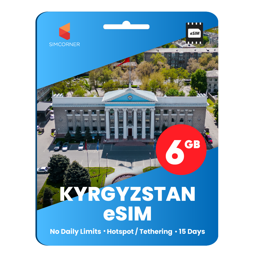 [eSIM] Kyrgyzstan Data eSIM (6GB - 15 Days)