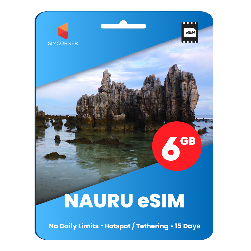 [eSIM] Nauru Data eSIM (6GB - 15 Days)