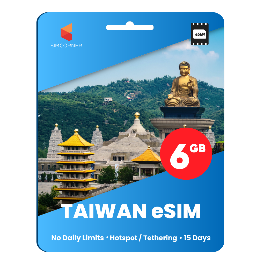 [eSIM] Taiwan Data eSIM (6GB - 15 Days)