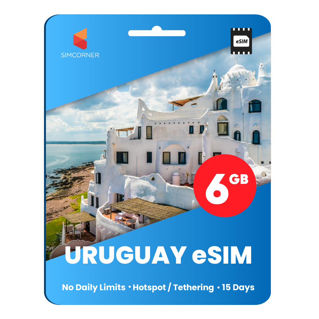 [eSIM] Uruguay Data eSIM (6GB - 15 Days)