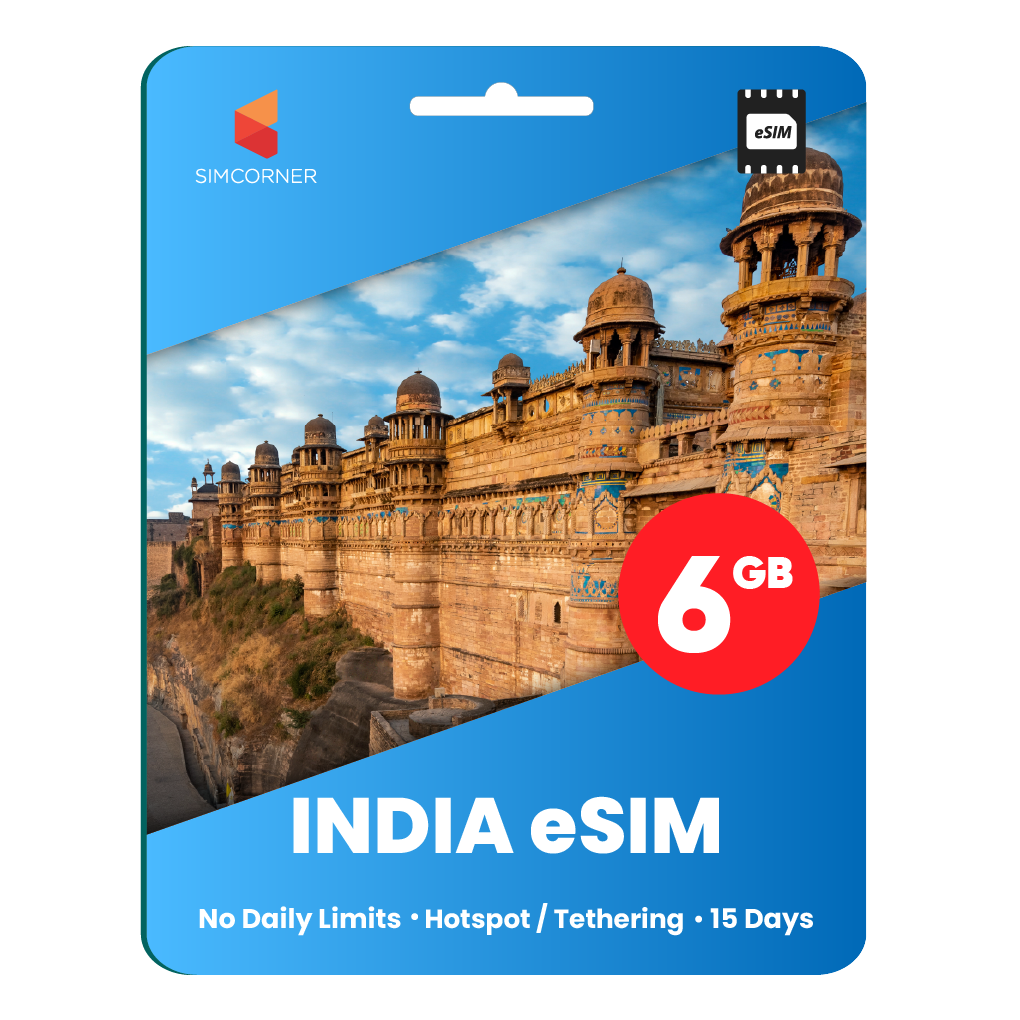 [eSIM] India Data eSIM (6GB - 15 Days)