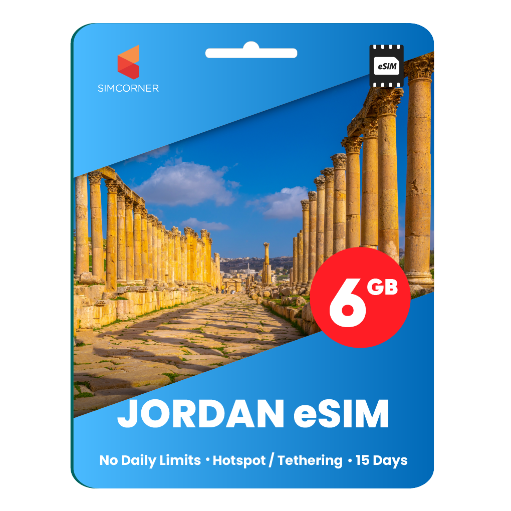 [eSIM] Jordan Data eSIM (6GB - 15 Days)