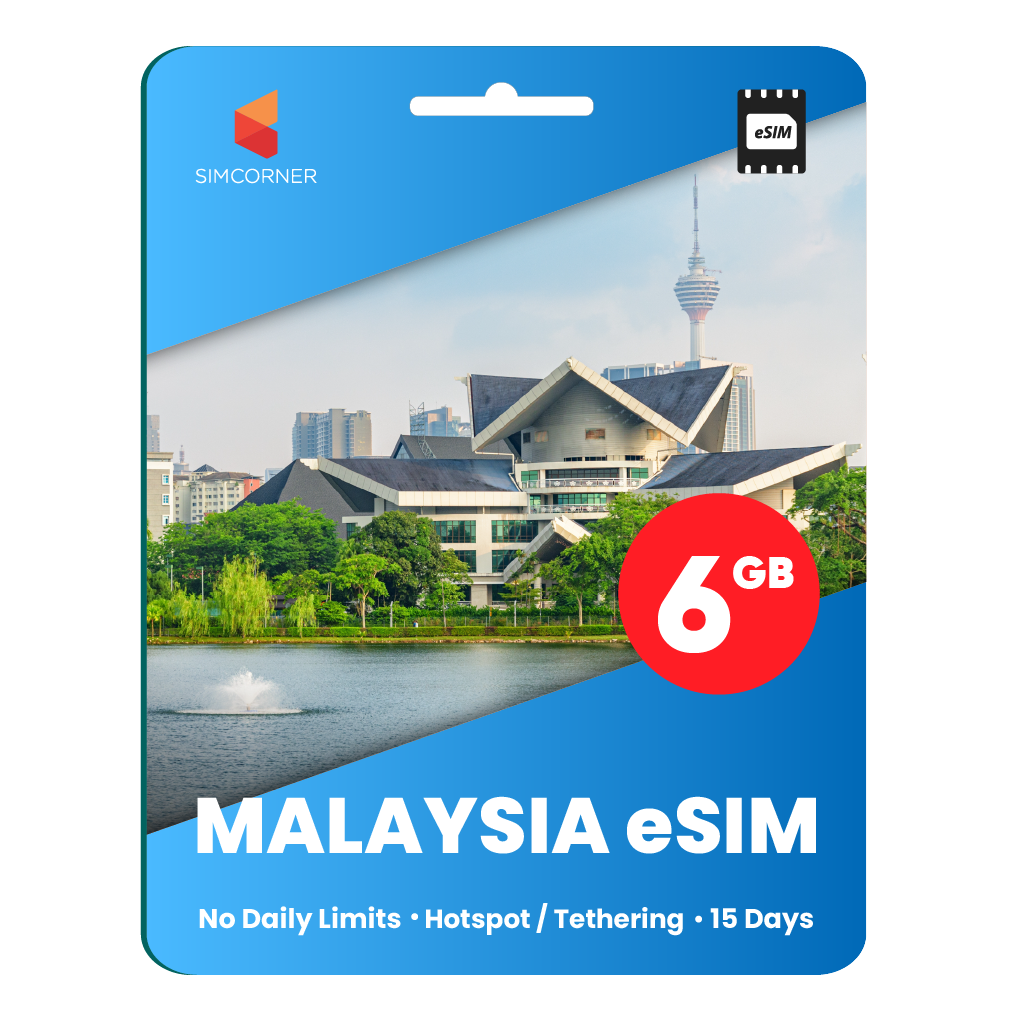 [eSIM] Malaysia Data eSIM (6GB - 15 Days)