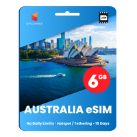 Thumbnail for [eSIM] Australia Data eSIM (6GB - 15 Days)