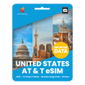 [eSIM] AT&T Unlimited Data eSIM (USA , Canada, Mexico)