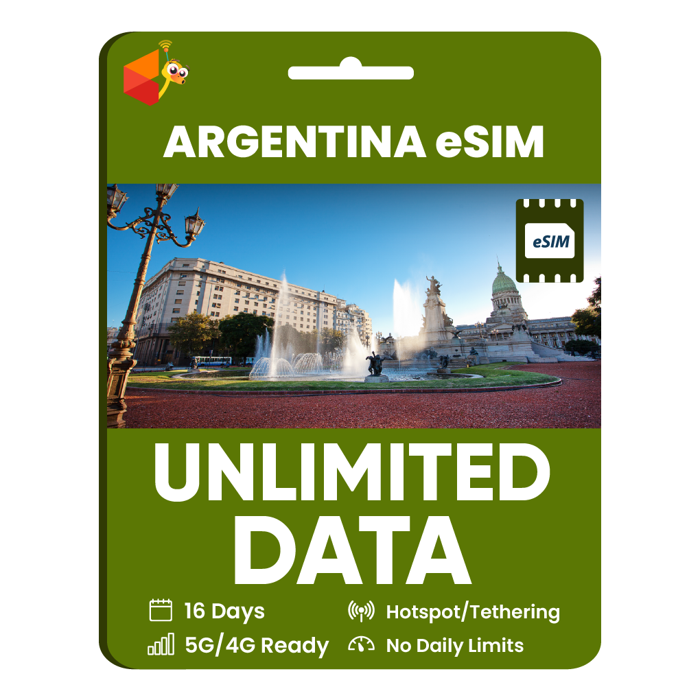 [eSIM] Argentina Unlimited Data