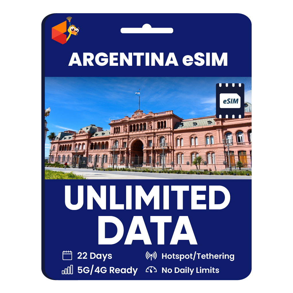 [eSIM] Argentina Unlimited Data