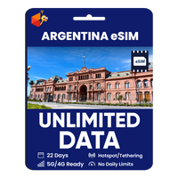Thumbnail for [eSIM] Argentina Unlimited Data