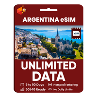 Thumbnail for [eSIM] Argentina Unlimited Data
