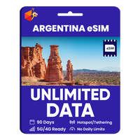 Thumbnail for [eSIM] Argentina Unlimited Data
