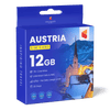Austria Travel Sim Card (12GB)