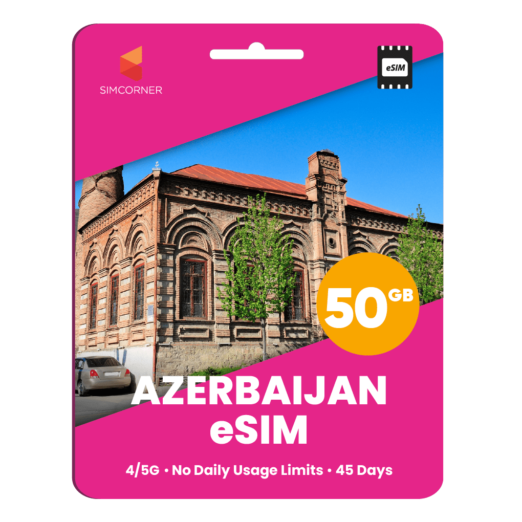 Azerbaijan Data eSIM - SimCorner