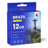 Brazil Data SIM Card(12GB)