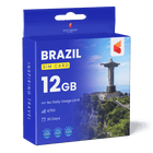 Brazil Data SIM Card(12GB)