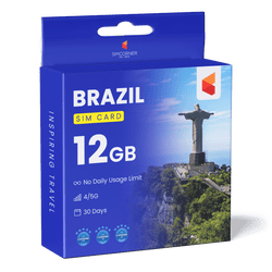 Brazil Data SIM Card(12GB)