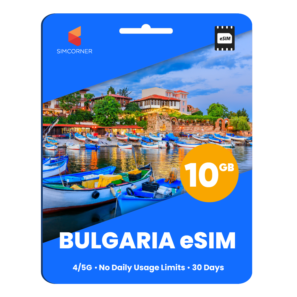 Bulgaria eSIM: 10GB - 30 Days