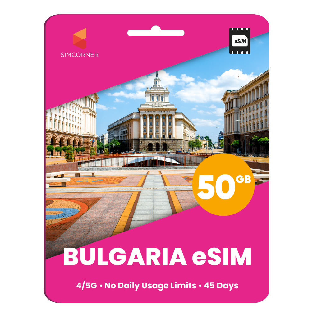 Bulgaria eSIM: 50GB - 45 Days