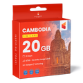 Cambodia Data SIM Card (31 Day - 20GB)