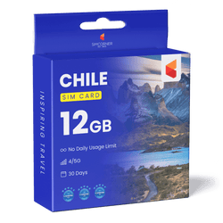Chile Data SIM Card(12GB)