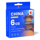 China Data SIM Card (10 day - 6GB)