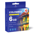 Colombia Data SIM Card (15 Day - 6GB)