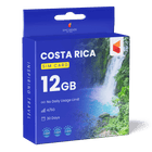 Costa Rica Data SIM Card(12GB)