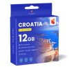 Croatia Travel Sim Card (12GB)
